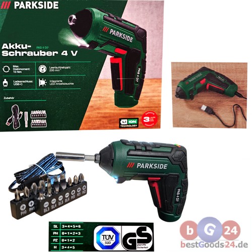 Akkuschrauber parkside v - akkuschrauber,