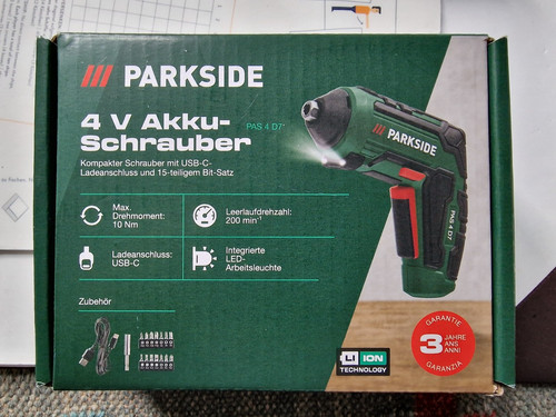 Akkuschrauber parkside v - parkside, 4